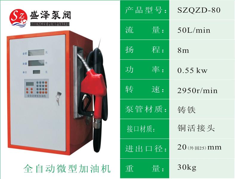 电子式微型柴油加油机